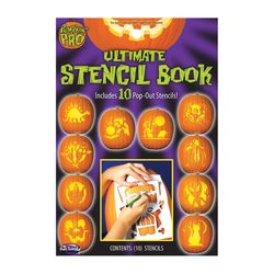 Fun World Pumpkin Pro Halloween Stencil Book 1 pk