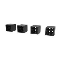 Fortress Railing Products Fe26 Steel UB04 Level Bracket 1 in. H X 1 in. W X 1 in. L Steel Handrail B