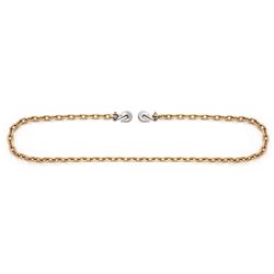 Campbell 3/8 in. Welded Steel Binder Chain 0.4 in. D X 20 ft. L