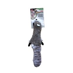 Spot Skinneeez For Dog Multicolored Plush Raccoon Dog Toy Small 1 pk