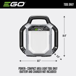 EGO Power+ 6.6 in. 1-Light each 40 W LED Portable Area Light BATTERIES & CHARGER NOT INCLUDED