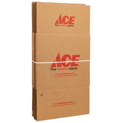 Ace 10.5 in. H X 12 in. W X 12 in. L Cardboard Corrugated Box 1 pk