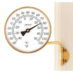 Conant Thermometer Brass White