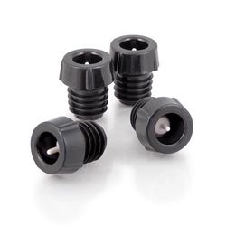 Swissmar Black Polypropylene Wine Stopper
