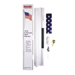 Valley Forge American Flag Kit 36 in. H X 60 in. W