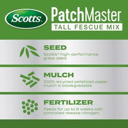 Scotts PatchMaster Tall Fescue Grass Sun or Shade Grass Spot Repair Mix 4.75 lb