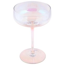 Karma Mid Century Clear Glass Champagne Coupe 4.13 in. D 1 pk
