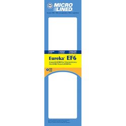 DVC Micro Lined Vacuum Filter For Eureka EF6 1 pk Eureka EF6 Airspeed