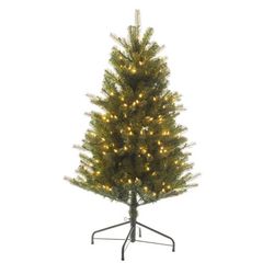 Holiday Bright Lights 4 ft. Full LED 250 ct Virginia Color Changing Christmas Tree