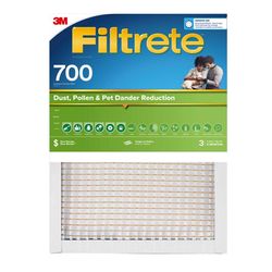 Filtrete 16 in. W X 24 in. H X 1 in. Polypropylene 700 MPR Pleated Air Filter 1 pk