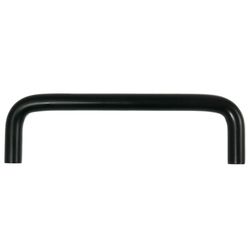 Laurey Tech T-Bar Wire Pull 3 in. Matte Black 1 pk