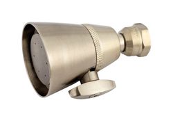 Whedon Flow Pro Brushed Nickel Brass adjustable settings Showerhead 2.5 gpm