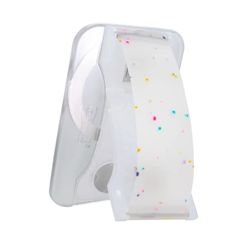 LoveHandle Multicolored Clear Confetti Glitter Cell Phone Grip For All Mobile Devices