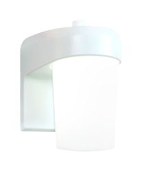 Halo White Dusk to Dawn LED Jelly Jar Light w/Photocell
