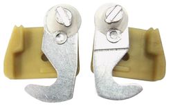 Barton Kramer Silver Nylon Window Lock 1 pk