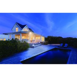 Halo Dusk to Dawn Hardwired LED Bronze Security Floodlight