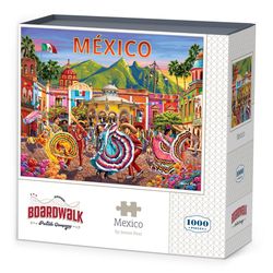 Boardwalk Mexico Jigsaw Puzzle Multicolored 1000 pc