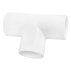 Charlotte Pipe Schedule 40 1 in. FPT X 1 in. D FPT PVC Tee 1 pk