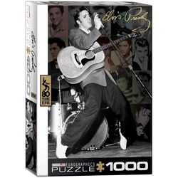 Eurographics Elvis Presley Live at the Olympia Theater Jigsaw Puzzles Multicolored 1000 pc