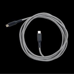 Ventev Type C to Type C Cable 6 ft. Gray