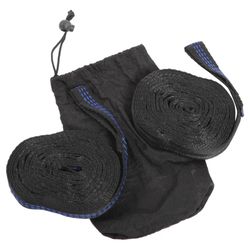 SoCo Swings Black Hammock Suspension Straps