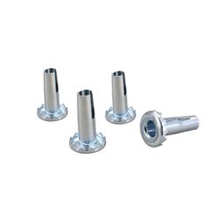 Projex 3/8 in. dia. 0 in. D Aluminum Caster Socket 0 lb 4 pk