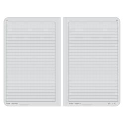 Rite in the Rain 4.75 in. W X 7.5 in. L Sewn Bound Black All-Weather Notebook