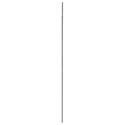 Milwaukee 1/8 in. X 12 in. L Black Oxide Aircraft Length Drill Bit 3-Flat Shank 1 pc