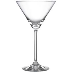 Lenox 6 oz Clear/Gray Glass Tuscany Classics Martini Glass