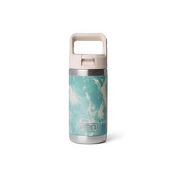 YETI Rambler Jr. 12 oz Sea View BPA Free Insulated Kids Water Bottle w/Straw