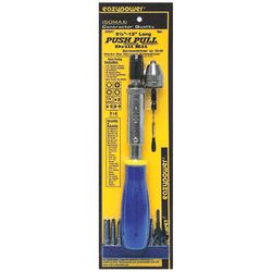 Eazypower Push Pull Multi-Bit Screwdriver Set 9 pc