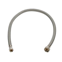 Fluidmaster 3/8 in. Compression X 1/2 in. D FIP 30 in. Brass Supply Line
