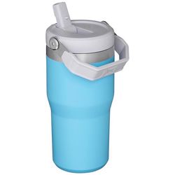 Stanley The IceFlow 20 oz Pool BPA Free Double-wall vacuum insulation Insulated Straw Tumbler