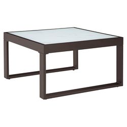 Signature Design by Ashley Beachloft Black Square Glass Casual Coffee Table