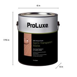 ProLuxe Proluxe SRD Semi-Transparent Tintable Matte Tint Base Base 1 Acrylic/Alkyd/Urethane Wood Fin
