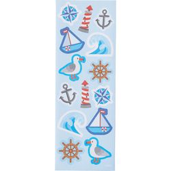 OOLY Stickiville Nautical Stickers Matte Paper 2 pk