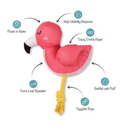 Pet Shop by Fringe Studio For Dog Plush Be Flamazing Dog Toy