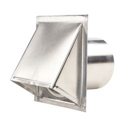 GAF Master Flow Silver Aluminum Wall Vent