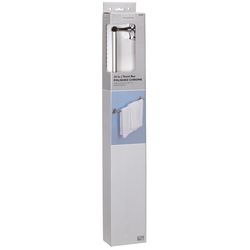 Oakbrook Collection Polish Chrome Towel Bar 24 in. L Zinc