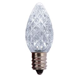 Holiday Bright Lights LED C7 Pure White 25 ct Replacement Christmas Light Bulbs