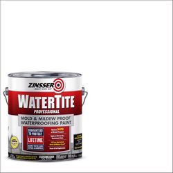 Zinsser WaterTite Bright White Waterproofing Paint 1 gal