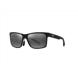 Maui Jim Hoopili Sunglasses Men's Matte Black Frame Neutral Gray Lens Polarized