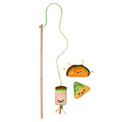 Pet Shop by Fringe Studio For Cat Multicolored Feeling Like a Guac Star Cat Toy 3 pk
