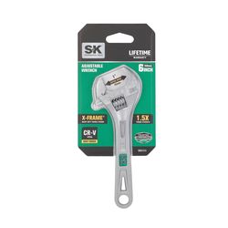 SK Tools Arrow Fastener Wide Jaw Adjustable Wrench