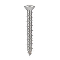 HILLMAN No. 14 Ga. X 2 in. L Phillips Oval Head Sheet Metal Screws 100 pk