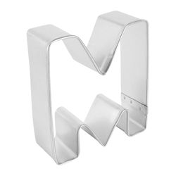 R&M International Silver Steel Cookie Cutter