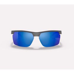 Native Ridge-Runner Sunglasses Unisex Matte Granite Frame Blue Lens Polarized Blue Light Blocking