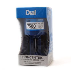 Dial 8-1/2 in. H X 4-1/2 in. W Blue Plastic Evaporative Cooler Pump