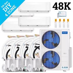 MRCOOL DIY 5th Gen(12 kbtu, 12 kbtu, 12 kbtu, 12 kbtu) 4 Zone 48000 BTU 22 SEER Ductless Mini Split