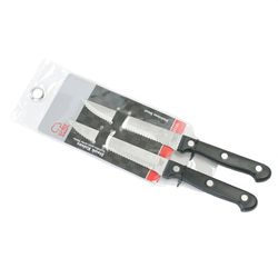 Chef Craft 4.5 in. L Stainless Steel Steak Knife Set 2 pc